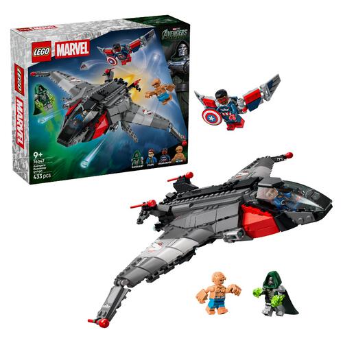 (Pre-order) Lego Marvel Avengers: Doomsday Quinjet Building Toy 76347 (Expected October 2026)
