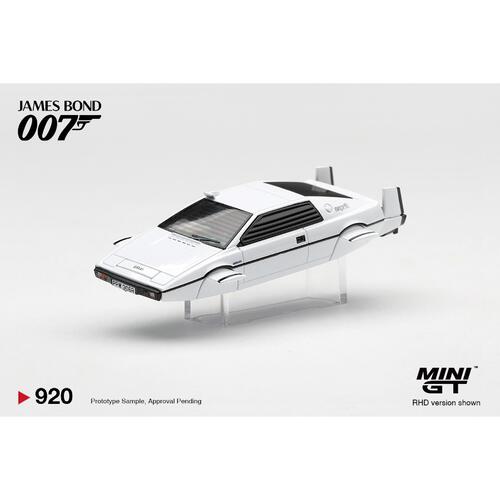 (Pre-order) Mini Gt Lotus Esprit S1 &ldquo;The Spy Who Loved Me&rdquo; Submarine (Expected November 2026)