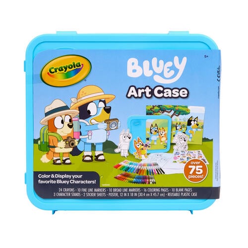 Crayola Bluey Art Case