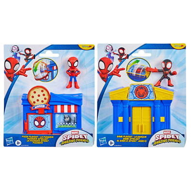 Marvel Spidey And His Amazing Friends City Blocks Playsets - Assorted (1 Pc)