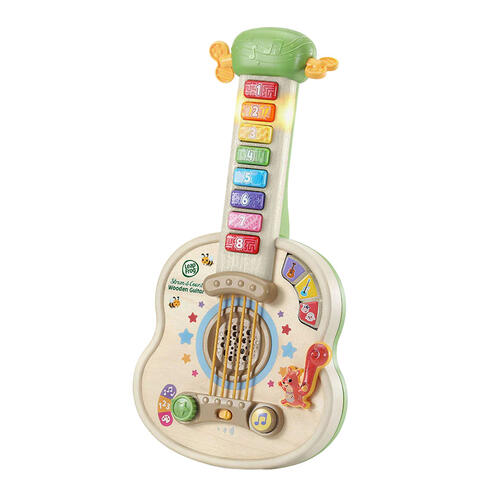Leapfrog Strum & Count Wooden Guitar