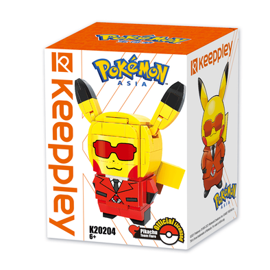 Qman Keeppley Pokémon Kuppy Pikachu Team Flare
