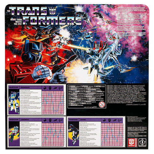 Transformers Retro 40th Anniversary, Soundwave, Laserbeak & Ravage