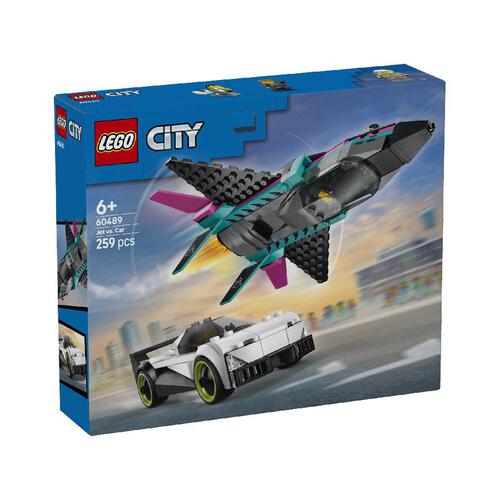 (Pre-Order) LEGO City Jet vs. Car 60489 (Estimated Early Jan 2026)
