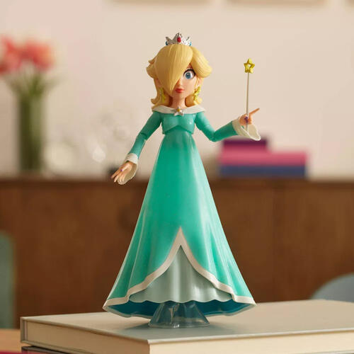 The Super Mario Galaxy Movie - 5&rdquo; Figure Series &ndash; Rosalina Figure with Wand and Stand Accessories