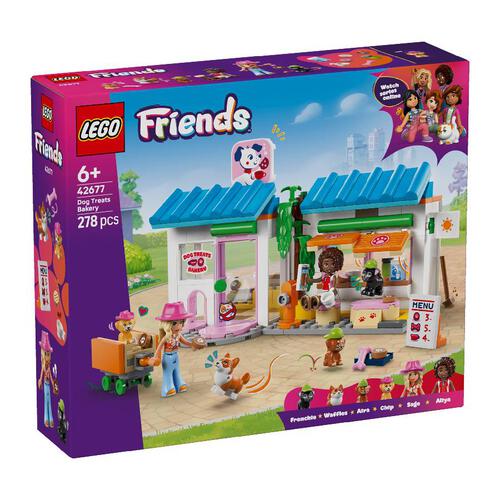 ({Pre-Order) LEGO Friends Dog Treats Bakery 42677 (Estimated Early Jan 2026)