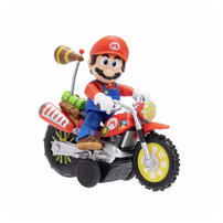 The Super Mario Galaxy Movie 2.5&rdquo; Figure With Pull Back Motorcycle - Assorted (1 Pc)