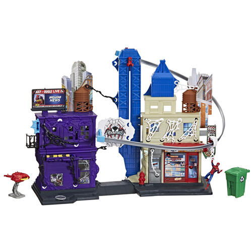 Marvel Spider-Man VesolidmVersus Web Slinging City Playset
