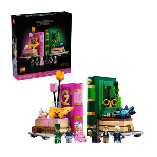 LEGO Wicked Glinda & Elphaba Bookends 75691