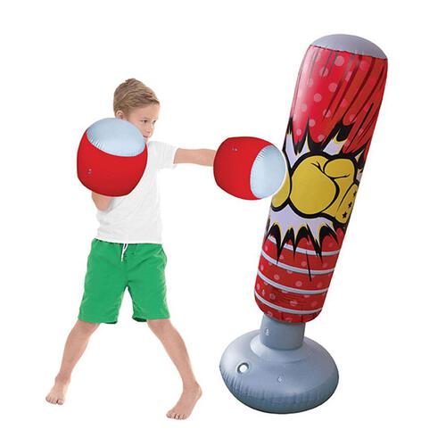 Kasaca Sports Inflatable Punching Bag and Gloves
