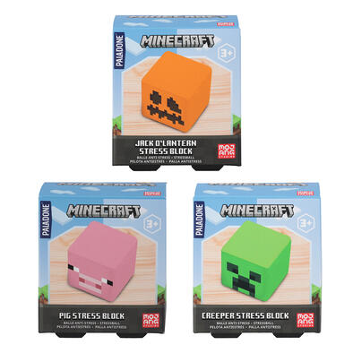 Paladone Minecraft Stress Block - Assorted