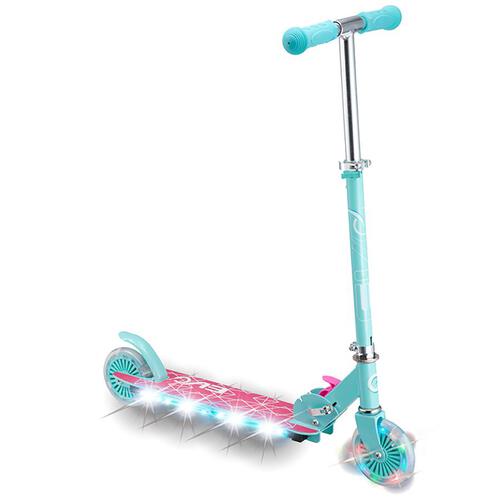 Evo Light Up Scooter Pink