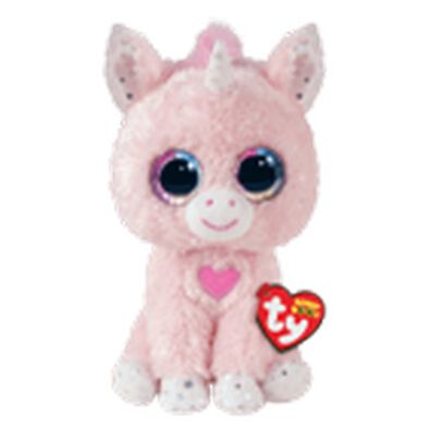 Ty Beanie Boos 6 Inch Snookie Pink Unicorn