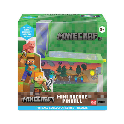 Minecraft Mini Arcade Pinball