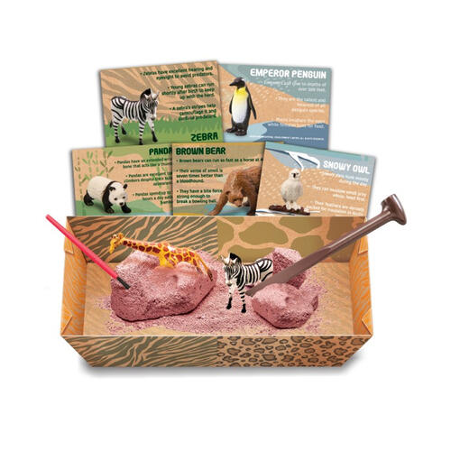 4M KidzLabs Wildlife Animals Digging Kit Blind Pack (1 Pc)