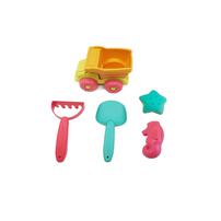 Tenglong Eco Truck Sand Toy Set 5 Pieces - Assorted