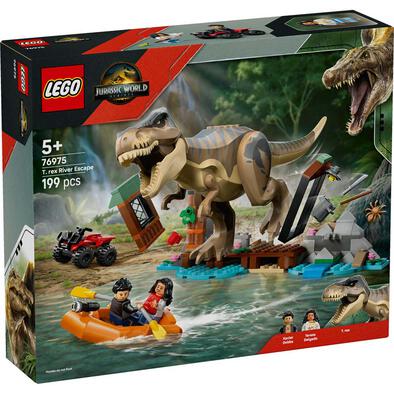 LEGO Jurassic World Dinosaur T. rex River Escape 76975