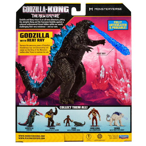 Godzilla x Kong 6 Inch Godzilla With Heat Ray