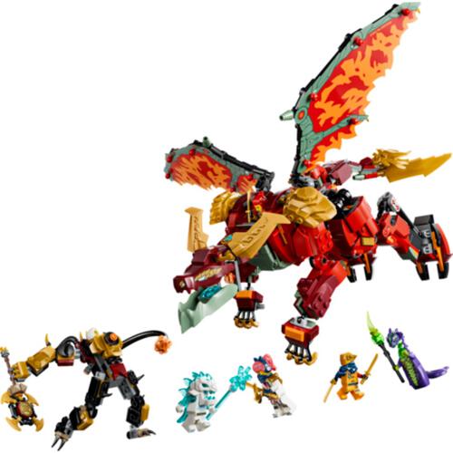 (Pre-order) LEGO Ninjago Wyldfyre's Transforming Dragon Mech (Estimated Early June 2026)