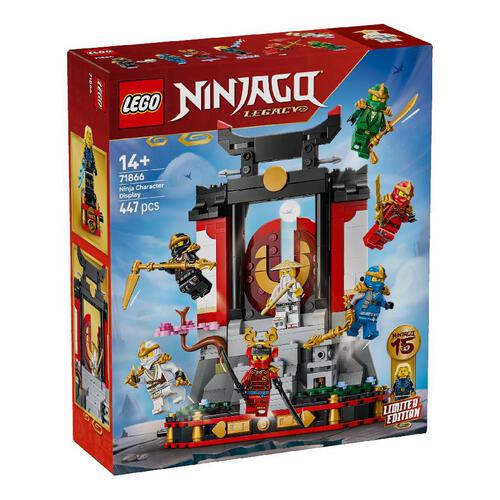 (Pre-Order) LEGO NINJAGO Ninja Character Display 15th Anniversary 71866 (Estimated Early Jan 2026)