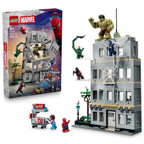 (Pre-order) LEGO Super Heroes Spider-Man vs. Hulk Epic Clash (Estimated Early June 2026)