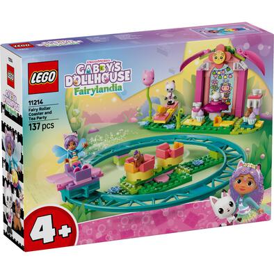 (Pre-order) LEGO Gabby's Dollhouse Fairy Roller Coaster And Tea Party 11214 (Estimated August 2026)
