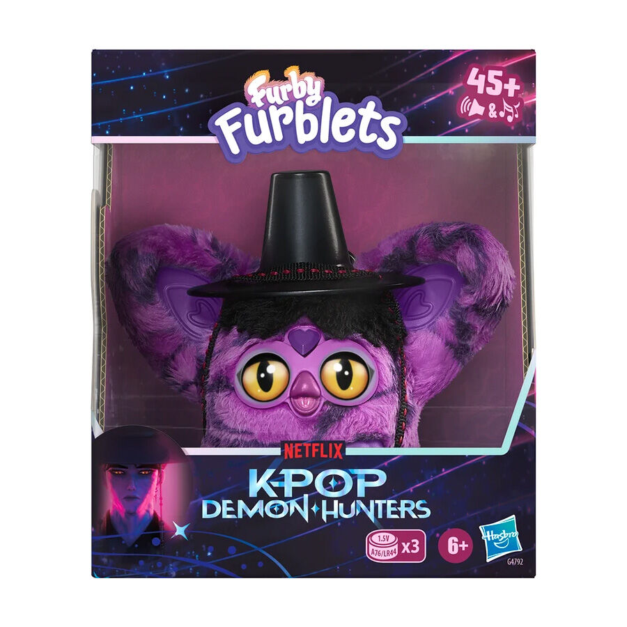 バタフライフェアリー　NEW ARRIVAL Pre-order) Furby Furblets KPop Demon Hunters Saja Boy Demon
