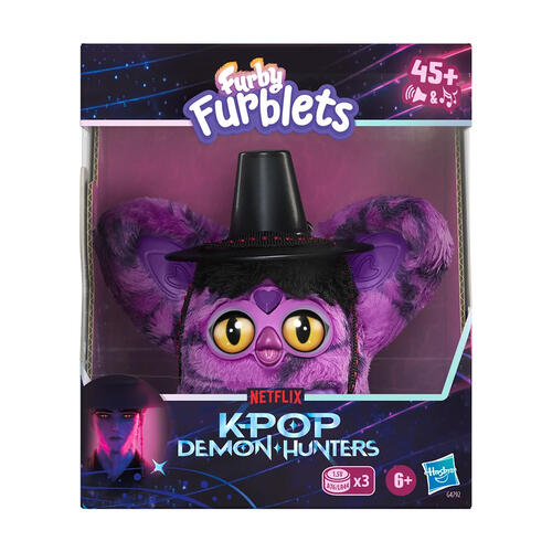 (Pre-order) Furby Furblets KPop Demon Hunters Saja Boy Demon (Expected End July 2026)
