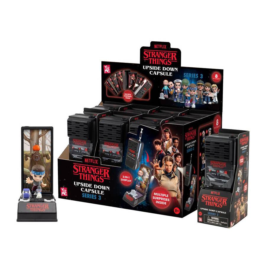 stranger things カード　Upside Down 2BOXセット BANDAI Stranger Things Upside Down Capsule, Mystery Box with