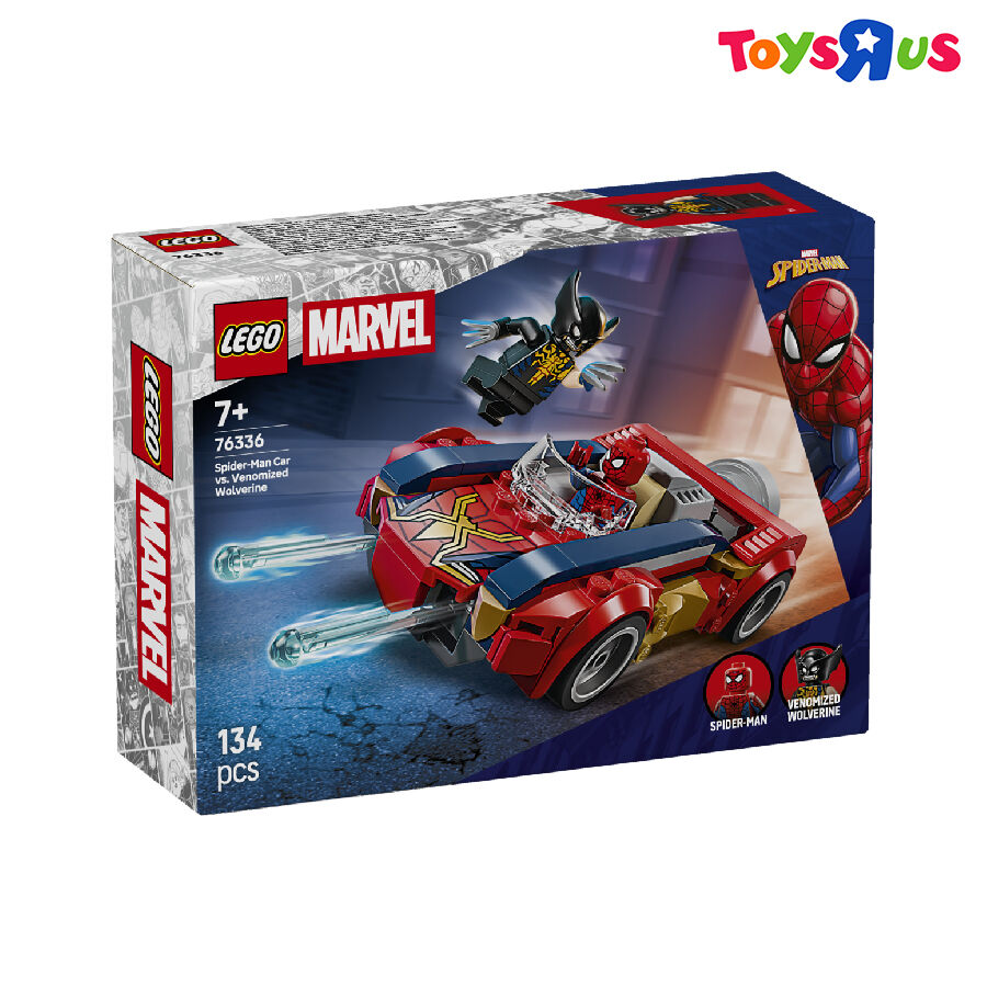LEGO Marvel Spider-Man Car vs. Venomized Wolverine 76336 | Toys”R