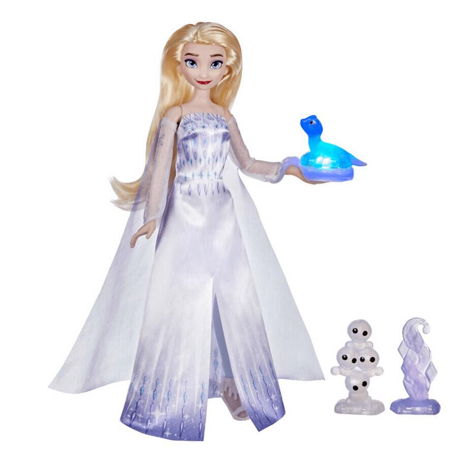 elsa talking plush