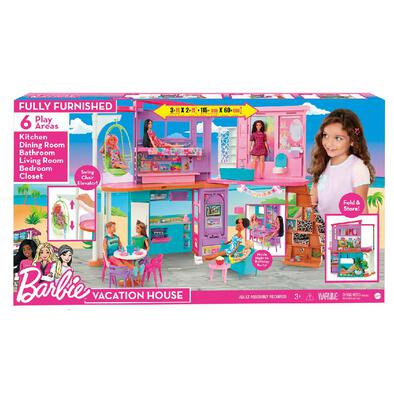 Barbie Malibu Vacation House Playset