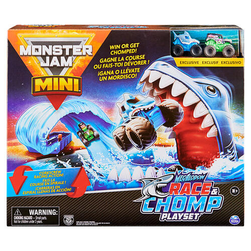 Monster Jam Vhp Mini Modular Race And Chomp Set