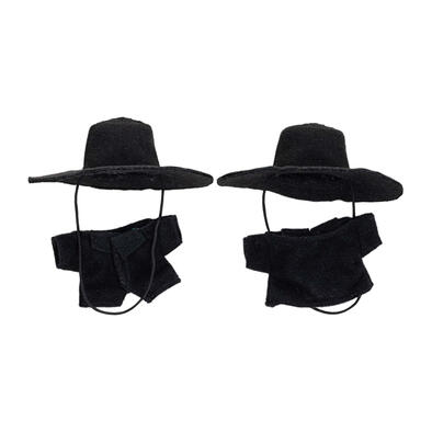 KPop Demon Hunters Flat Plush Ornament - Black Rope + Hat