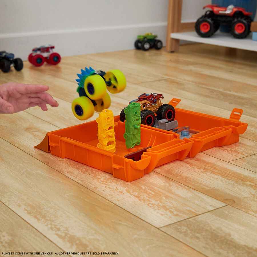 Hot Wheels Monster Trucks Motosaurus Stunt N'play Playset | Toys”R Hot Wheels Monster Trucks Motosaurus Stunt N'play Playset | Toys”R