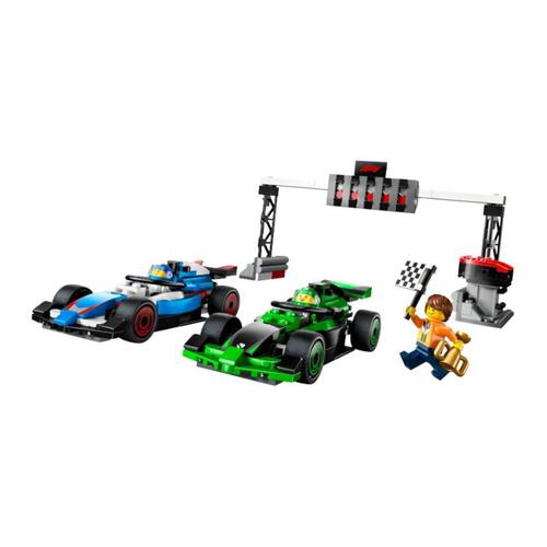 LEGO City F1 Grid with VCARB & Sauber Race Cars 60474