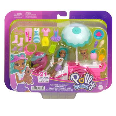 Polly Pocket Flamingo Moped 3 inch