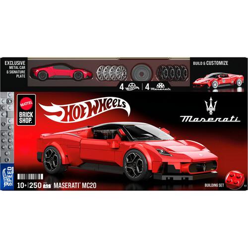 Mattel Brickshop Hot Wheels Racer Maserati