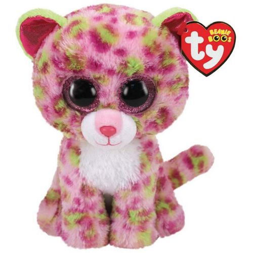 Ty Beanie Boos 6 Inch Lainey Pink Leopard