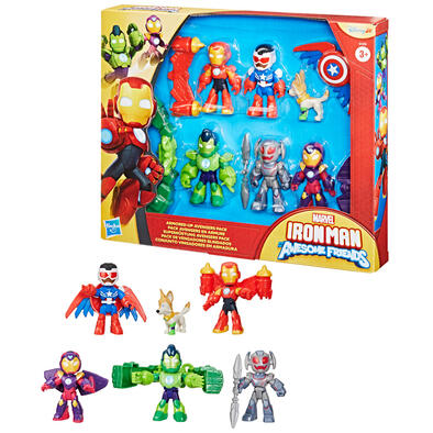 Iron Man And His Amazing Friends Armored Up Avengers Pack