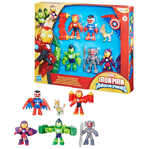 Iron Man And His Amazing Friends Armored Up Avengers Pack