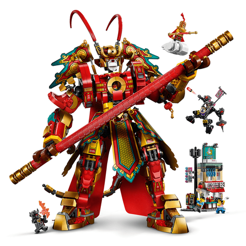 Lego Monkie Kid Monkie King Warrior Mech 80012 Toys R Us Singapore Official Website