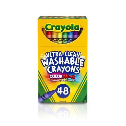 Download Crayola 48 Colours Ultra Clean Washable Crayons | Toys"R"Us Singapore Official Website