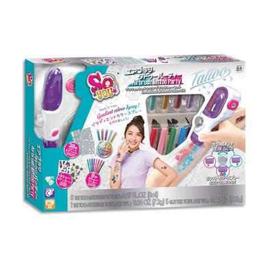 SO YOU Airbrush Tattoo Party playset