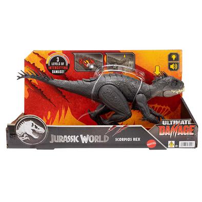 Jurassic World Dinosaur Ultimate Damage Scorpius Rex