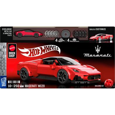 Mattel Brickshop Hot Wheels Racer Maserati