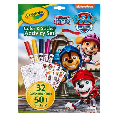 Crayola Color & Sticker Book Paw Patrol