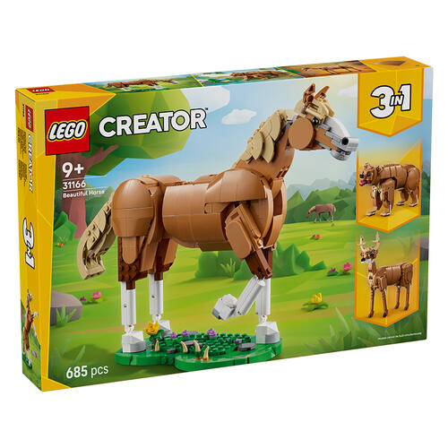 LEGO Creator 3 in 1 Beautiful Horse 31166