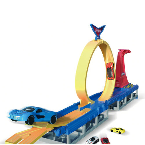 playpop Mega Loop Toy Car Track Set
