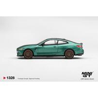 (Pre-order) Mini Gt Bmw M4 Cs Frozen Isle Of Man Green Metallic / Blister Packaging (Expected October 2026)